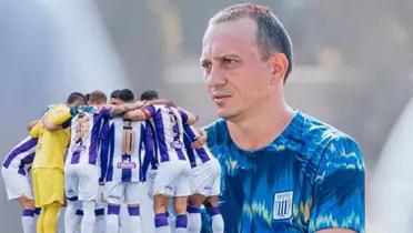 Alejandro Restrepo en el plantel de Alianza Lima / Foto: Alianza Lima