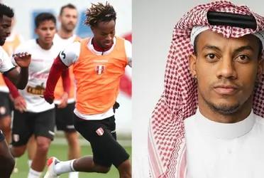 André Carrillo cambió de equipo esta temporada tras fichar por Al-Qadisiya de la segunda división de Arabia.