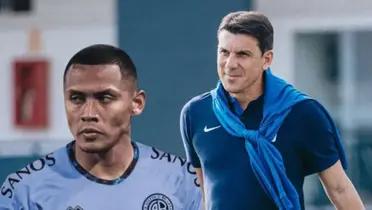 Bryan Reyna y Mauricio Larriera coincidieron en Alianza Lima de 2023 / Foto: Alianza Lima