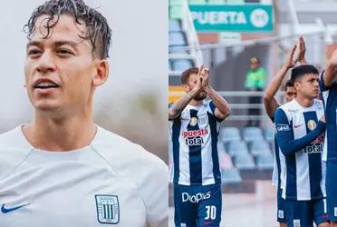 Cristian Benavente continúa sus trabajos de recuperación para volver a jugar con Alianza Lima.