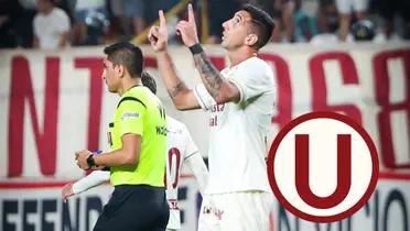 Diego Dorregaray celebrando gol (Foto: Universitario)