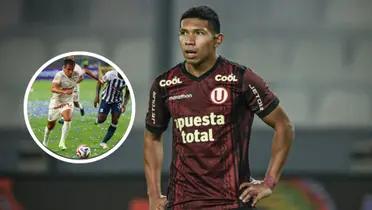 Edison Flores con Universitario de Deportes. / Fuente: Transfermarkt