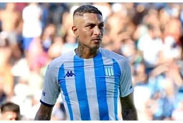 El día esperado llegó para Paolo Guerrero que anotó su primer gol con la camiseta de Racing Club.