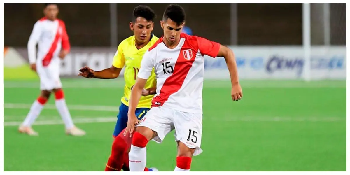 El volante peruano fue convocado por primera vez a la selección y ya se integró a sus nuevos compañeros.