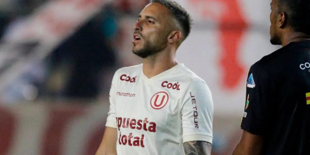 Emanuel Herrera anotó el segundo de la victoria de Universitario que lo clasificó a la Copa Sudamericana.