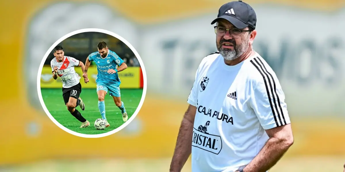 Enderson Moreira como entrenador de Sporting Cristal / Foto: Sporting Cristal