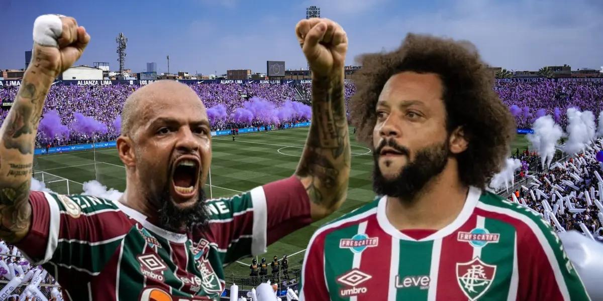 Felipe Melo y Marcelo en el Fluminense de Brasil (Foto: T&C Sports)