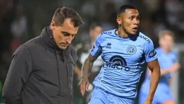 Guillermo Farré y Bryan Reyna en el Club Atlético Belgrano / Foto: Belgrano