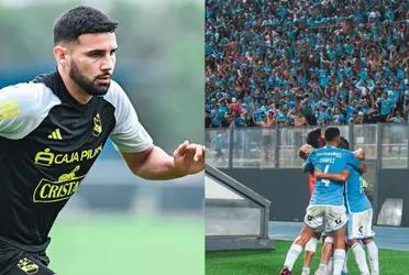 Ignácio Da Silva se pronunció sobre el objetivo que tiene con camiseta de Sporting Cristal.