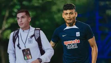 Jeriel De Santis y Kevin Serna como jugadores de Alianza Lima. (Foto: Alianza Lima)