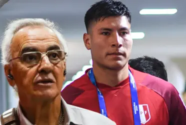 Jorge Fossati y Diego Romero en la Selección Peruana.
