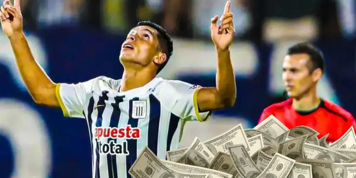 Kevin Serna como jugador de Alianza Lima en 2024 (Foto: Pase Filtrado)