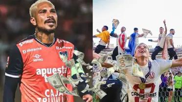 Paolo Guerrero en la UCV y Universitario de Deportes / Foto: Universitario