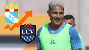 Paolo Guerrero entrenando con la Univerisdad César Vallejo. (Foto: César Vallejo)