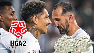 Paolo Guerrero - Hernán Barcos (Foto: Captura X)