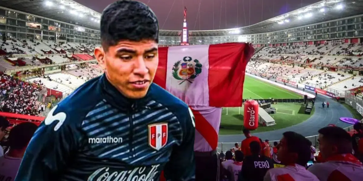 Piero Quispe en la Selección Peruana / Foto: Selección Peruana