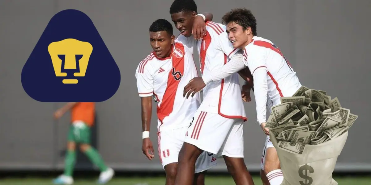 Pumas UNAM en la mira de las promesas del fútbol peruano / Foto: Selección Peruana