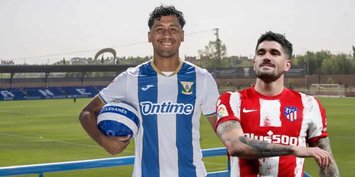 Renato Tapia - Rodrigo de Paul (Foto: Club Leganés)