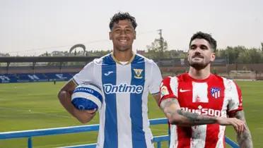 Renato Tapia - Rodrigo de Paul (Foto: Club Leganés)