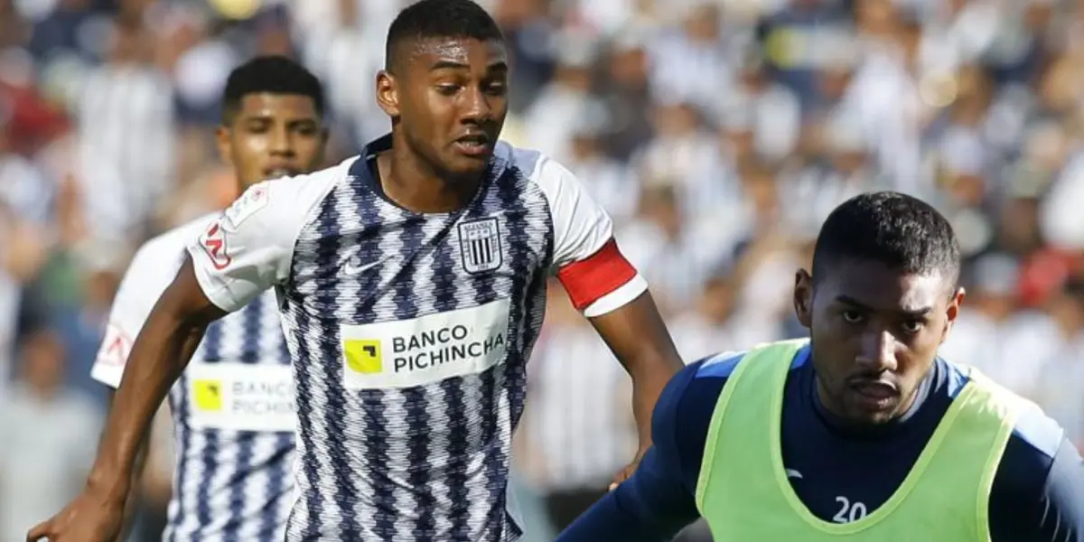 Aldair Fuentes como jugador de Alianza Lima. (Fuente: Alianza Lima)