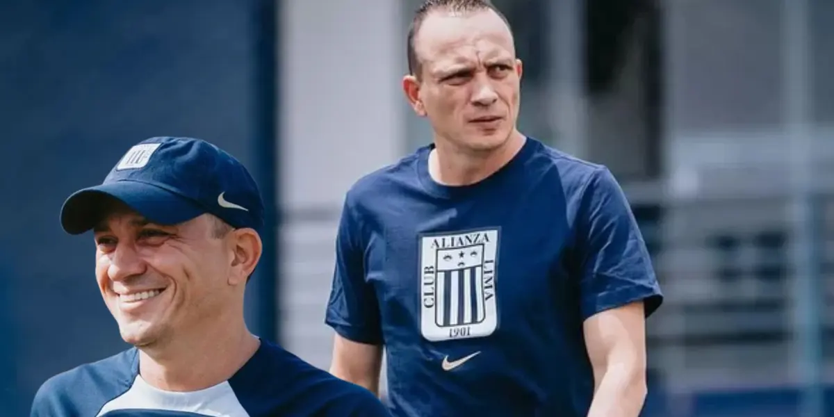 Alejandro Restrepo como entrenador de Alianza Lima (Foto: Alianza Lima)