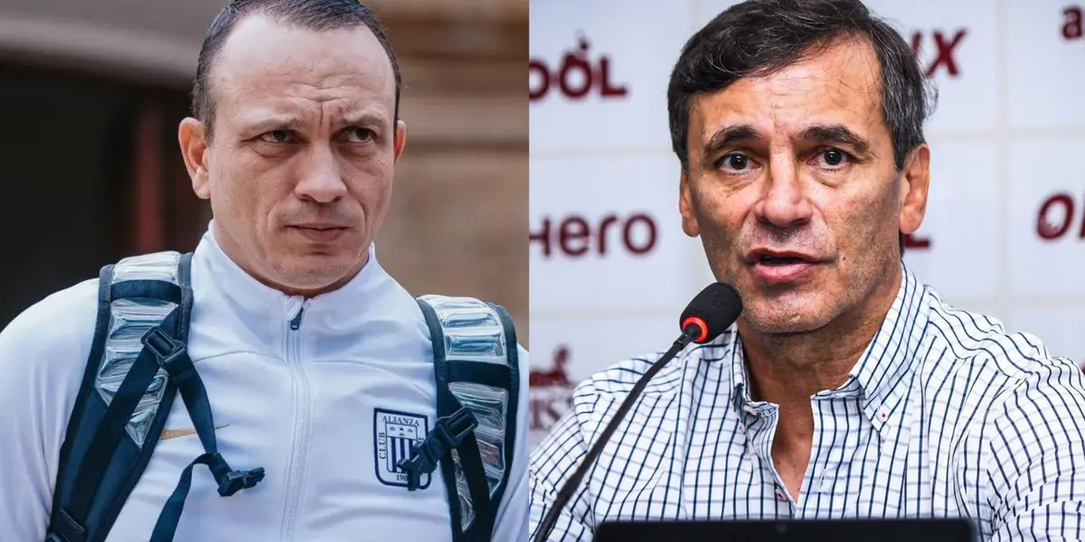  Alejandro Restrepo en Alianza Lima y Fabián Bustos en Universitario (Foto: Alianza y la U)