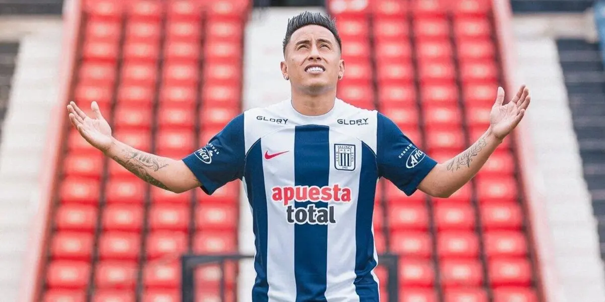 Alianza Lima presentó a Christian Cueva y no dudó en hablar del tricampeonato y la Copa Libertadores.