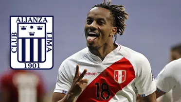 André Carrillo en la mira de Alianza Lima. / Foto: AFP