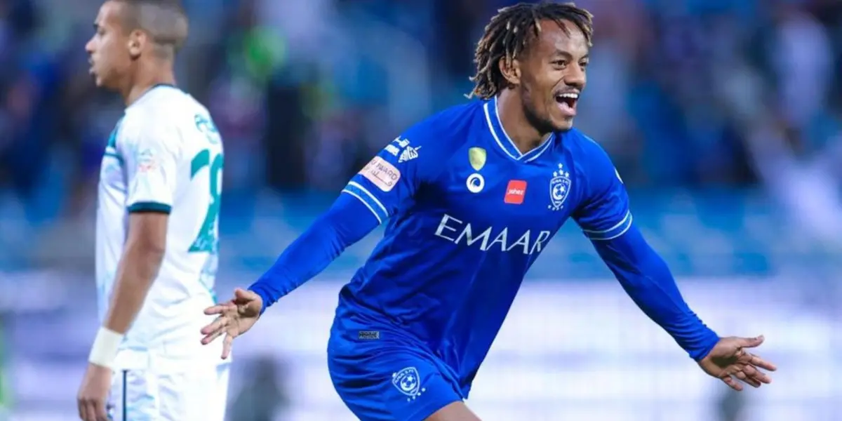 André Carrillo fue titular y jugó los 90 minutos en la goleada por 4-0 del Al Hilal sobre el Al-Taawon por la liga árabe.