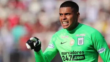 Ángelo Campos como jugador de Alianza Lima.