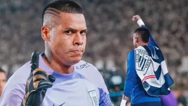 Angelo Campos como jugador de Alianza Lima.