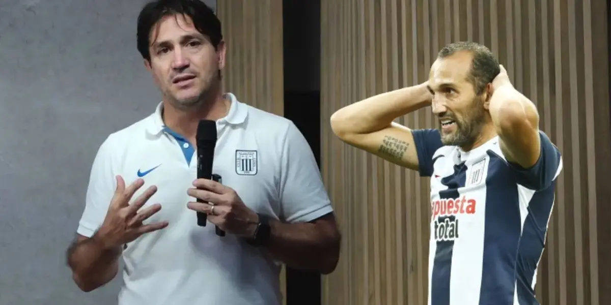 Bruno Marioni y Hernán Barcos en Alianza Lima.