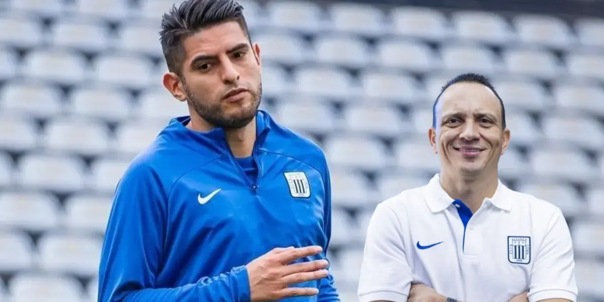 Carlos Zambrano y Alejandro Restrepo en Alianza Lima / Foto: Alianza Lima