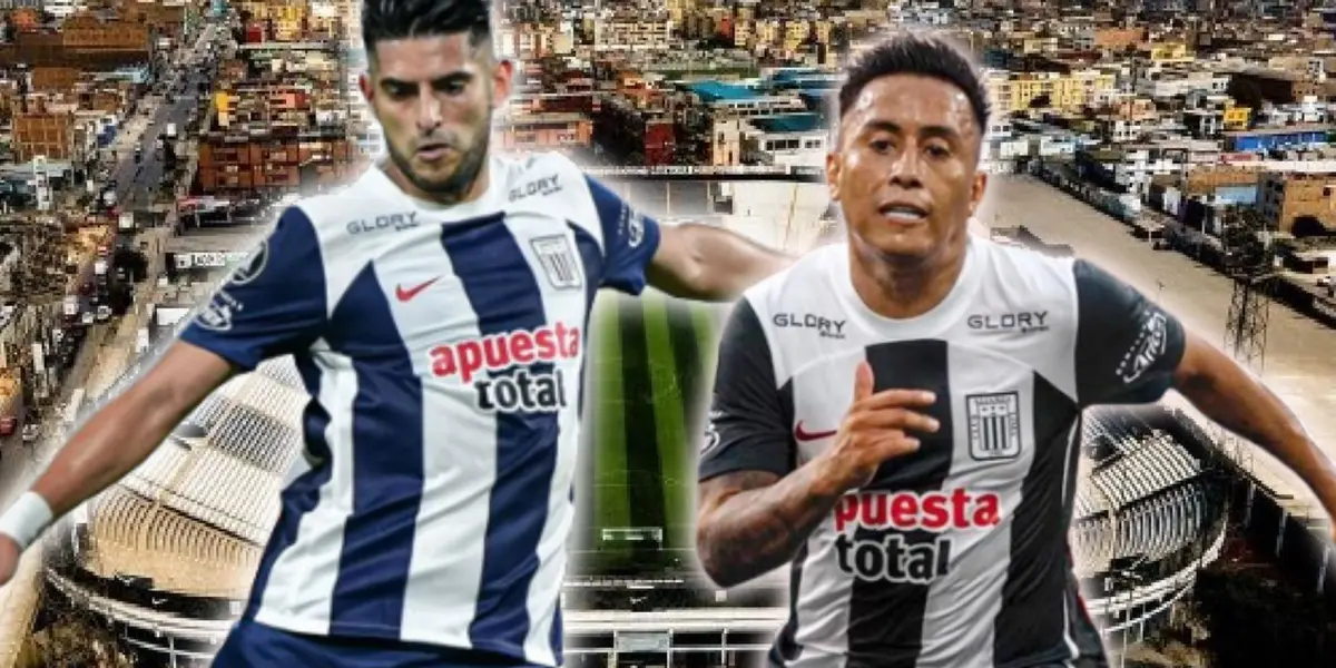 Carlos Zambrano y Christian Cueva en Alianza Lima.