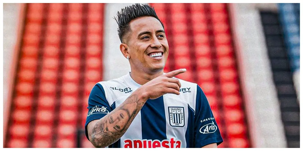 Christian Cueva hace oficialmente su debut con Alianza Lima que afronta el partido ante Sport Huancayo.