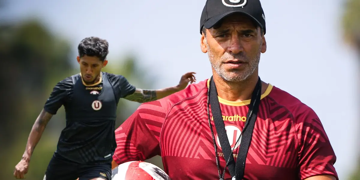 Christofer GOnzales y Fabián Bustos en Universitario de Deportes / Foto: Universitario de Deportes