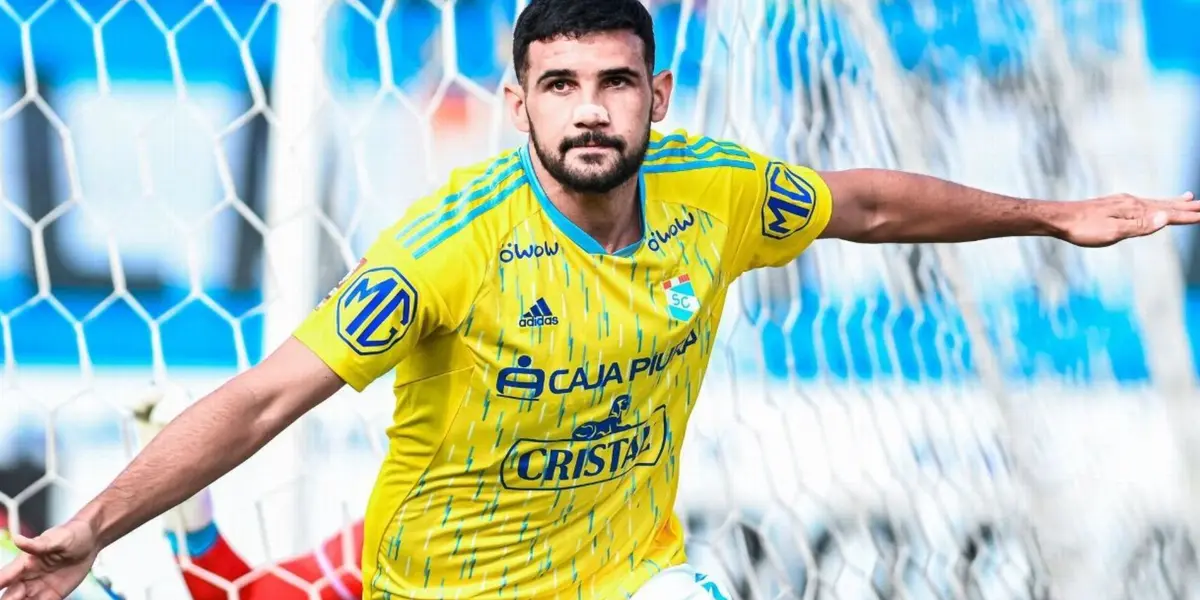 Da Silva como nuevo jugador de Sporting Cristal.