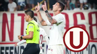 Diego Dorregaray celebrando gol (Foto: Universitario)