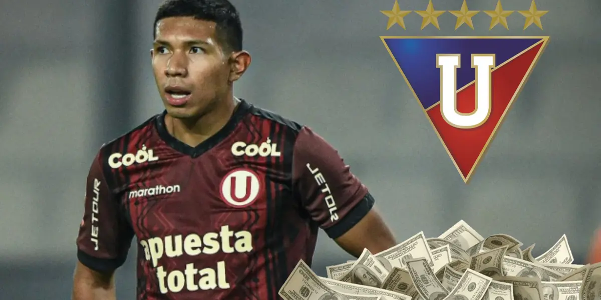 Edison Flores en Universitario de Deportes.