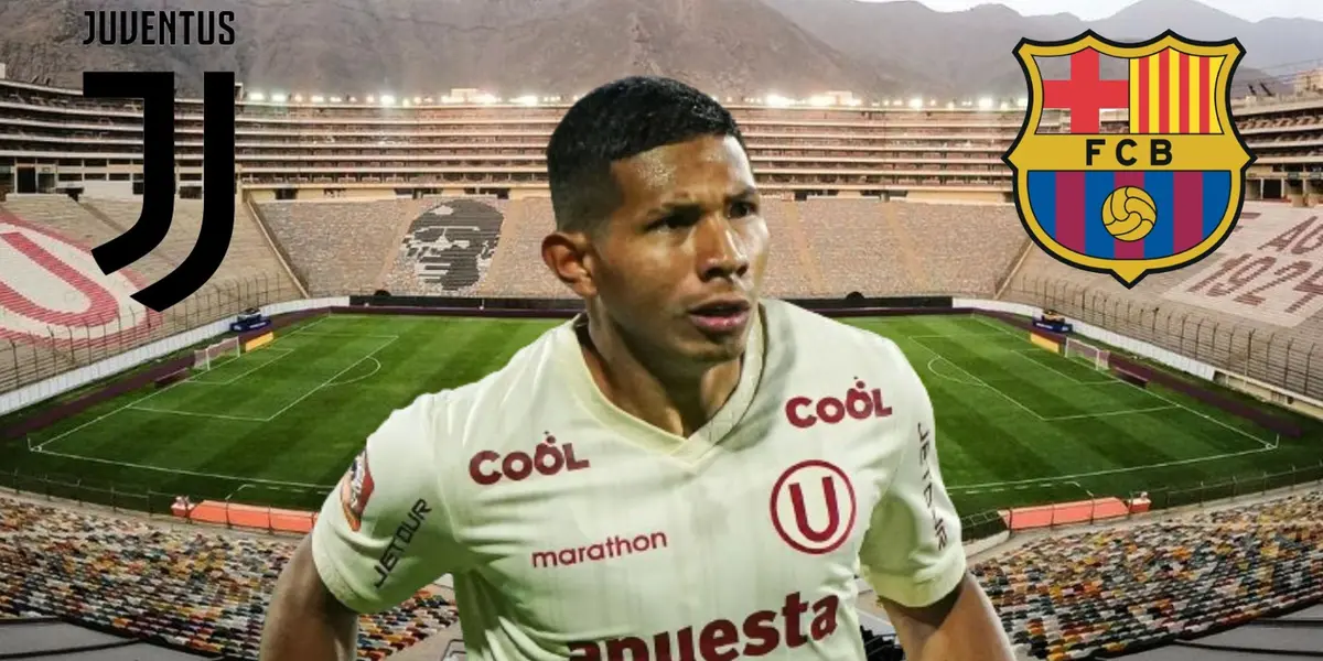 Edison Flores eun Universitario de Deportes / Foto: Universitario