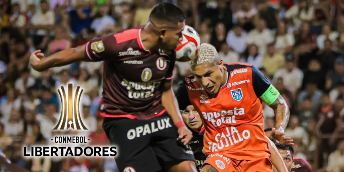 Edison Flores y Paolo Guerrero en la U vs UCV (Foto: Liga 1 Te Apuesto)