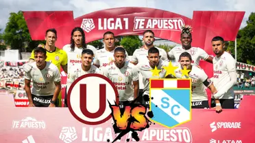 El 11 titular de Universitario de Deportes posando para las cámaras de la Liga 1