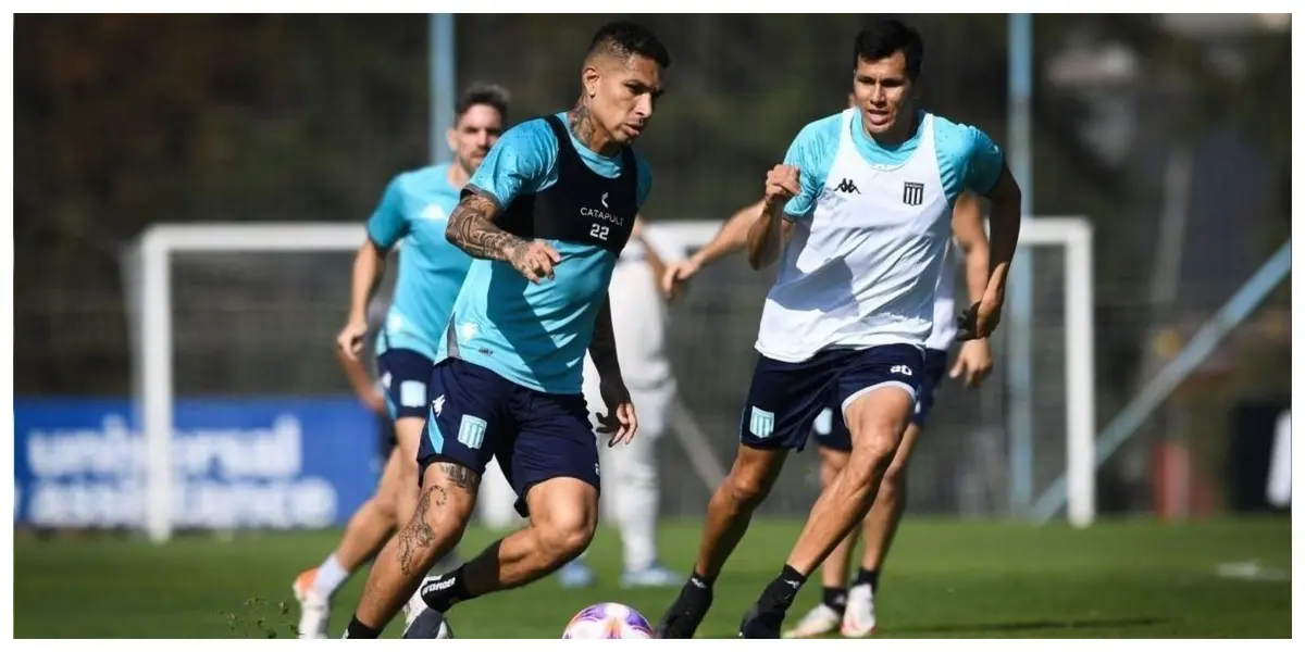 El delantero incaico no jugó en los últimos dos compromisos de Racing Club por Liga Argentina.