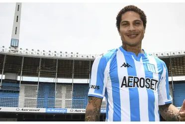 El delantero peruano inició como capitán en el encuentro entre Racing Club y Newell's Old Boys.