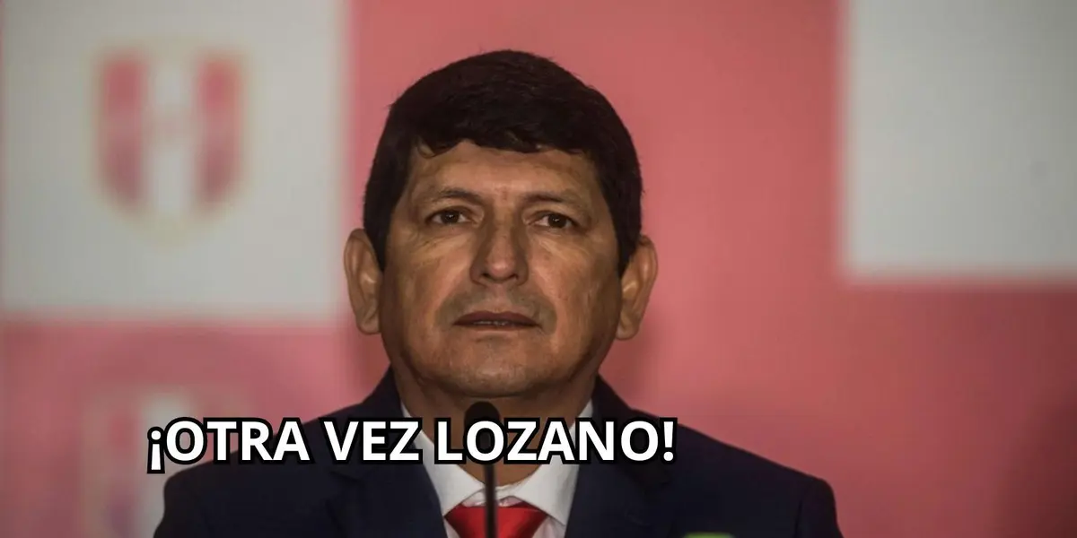 El presidente de la federación no tiene por dónde esconder la cabeza.