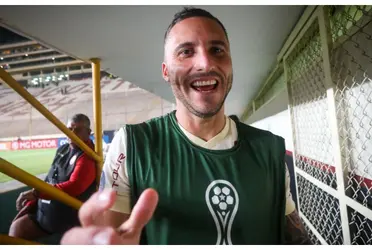 Emanuel Herrera fue una de las figuras en el último partido ante Cienciano en el estadio Monumental.