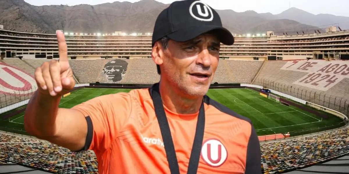 Fabián Bustos en Universitario de Deportes / Foto: Universitario de Deportes