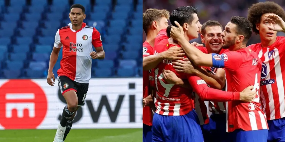 Feyenoord de Marcos López perdió ante el Atlético Madrid de Diego Simeone por la Champions League.