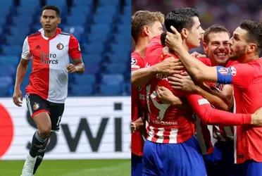 Feyenoord de Marcos López perdió ante el Atlético Madrid de Diego Simeone por la Champions League.