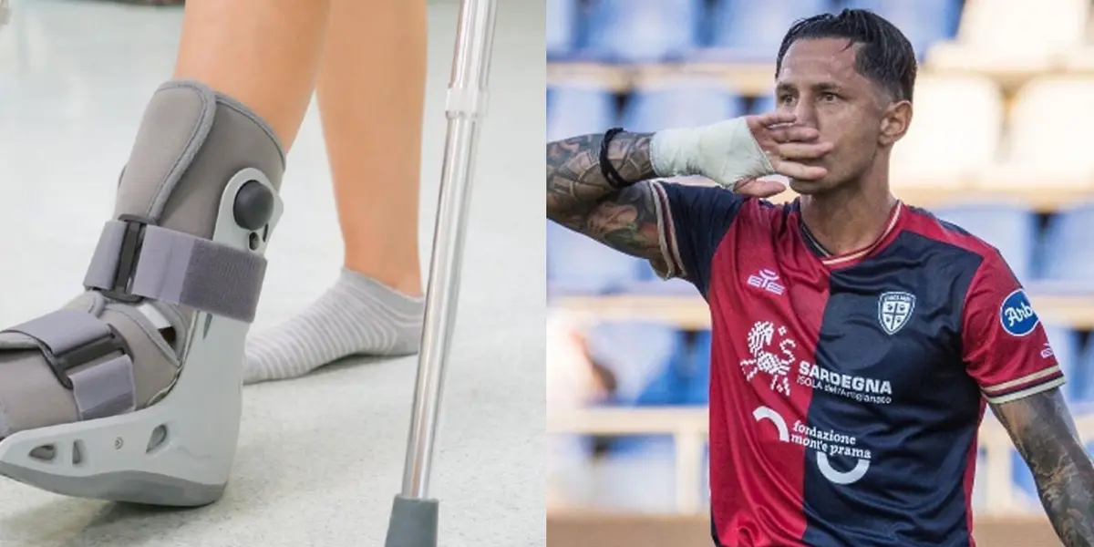 Gianluca Lapadula se encuentra recuperándose de una lesión que lo dejará meses sin jugar.